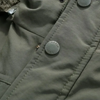 Elegante chaqueta de invierno acolchada