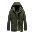 Elegante chaqueta de invierno acolchada de alta gama