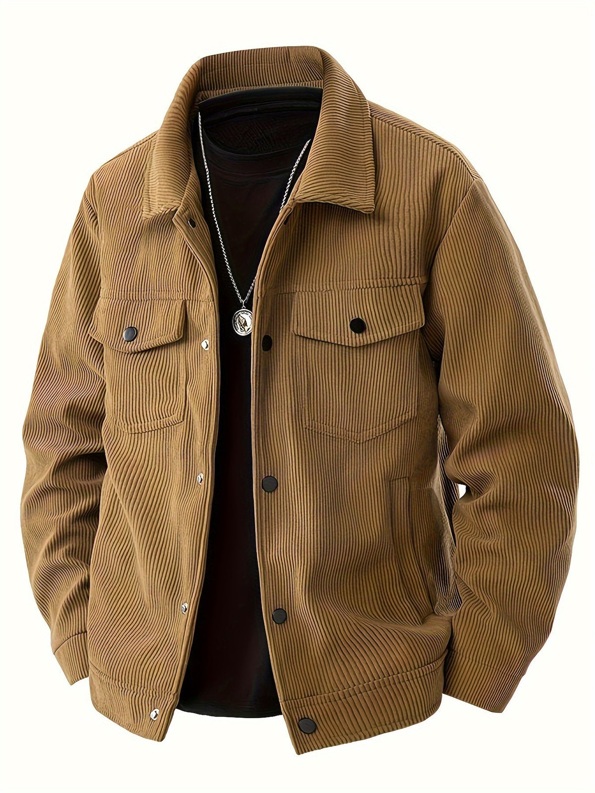 Elegante chaqueta de pana