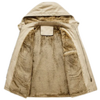 Elegante chaqueta de invierno acolchada de alta gama