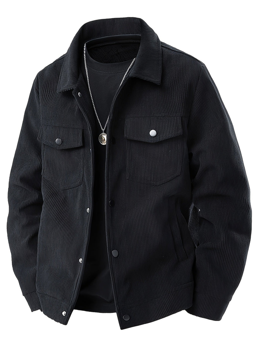 Elegante chaqueta de pana