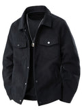 Elegante chaqueta de pana