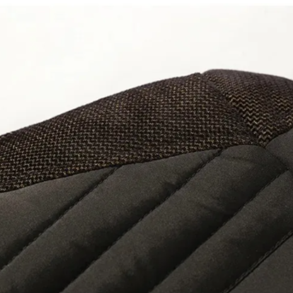 Elegante chaqueta de invierno de forro polar acolchada