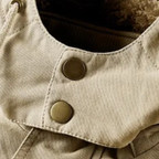 Elegante chaqueta de invierno acolchada de alta gama