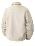 Elegante chaqueta de pana