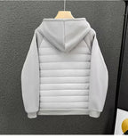 Elegante chaqueta acolchada de algodón