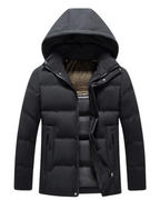 Elegante chaqueta de forro polar con capucha