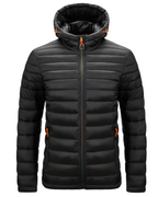 Chaqueta elegante con capucha