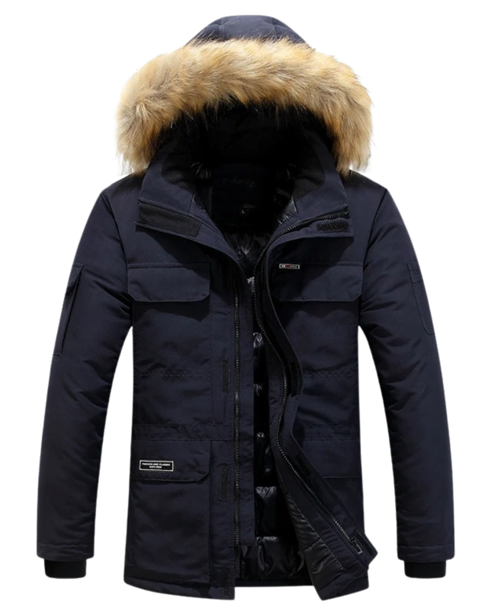 Chaqueta de invierno elegante para hombre