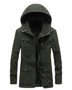 Chaqueta de invierno informal de algodón
