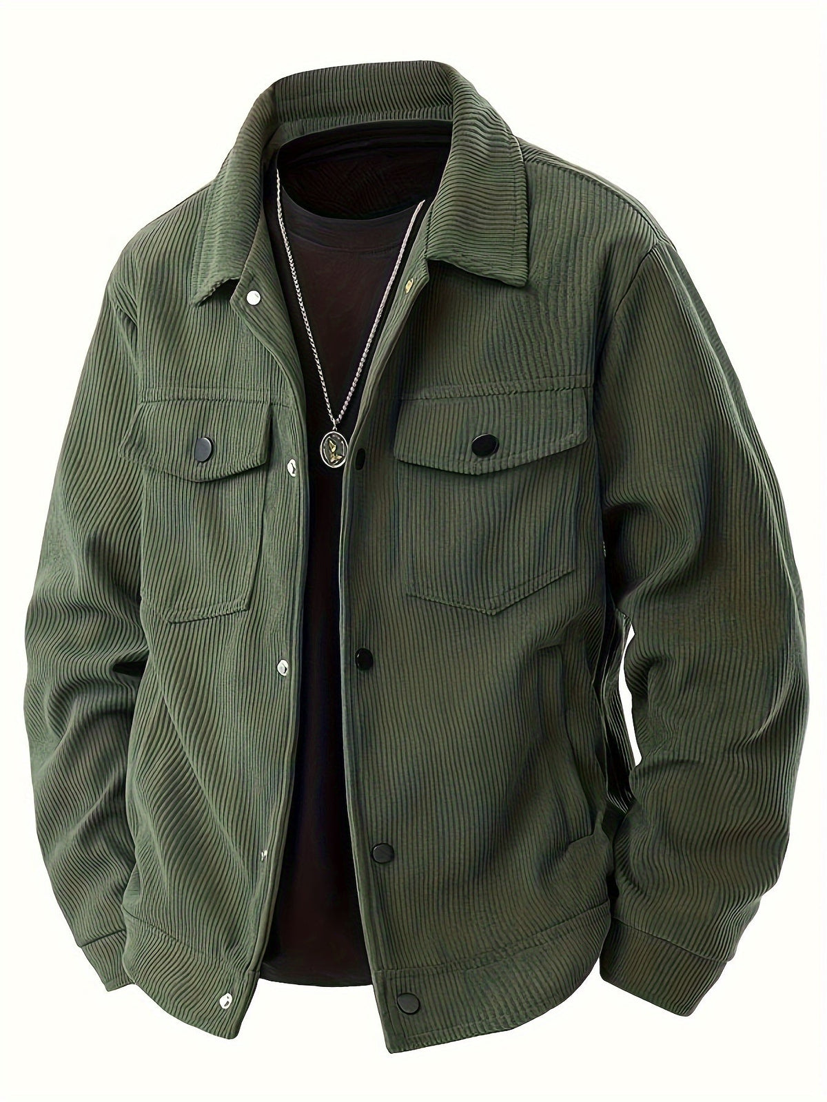 Elegante chaqueta de pana