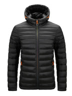 Chaqueta elegante con capucha