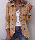 Chiara | Veste western imprimée à volants