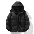 Chaqueta elegante con capucha para hombre