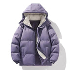 Chaqueta elegante con capucha para hombre