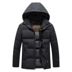 Elegante chaqueta de forro polar con capucha