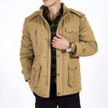 Elegante chaqueta bomber acolchada