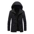 Chaqueta de invierno informal de algodón