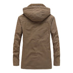 Chaqueta de invierno elegante y cortavientos