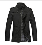Chaqueta elegante y cortavientos