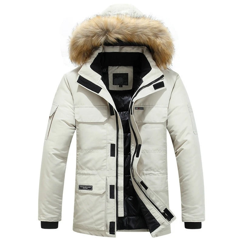 Chaqueta de invierno elegante para hombre