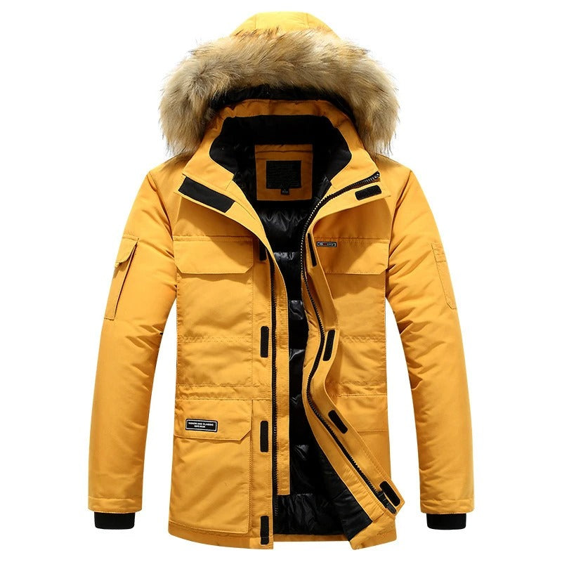 Chaqueta de invierno elegante para hombre